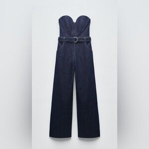 Zara denim jumpsuit (never worn)